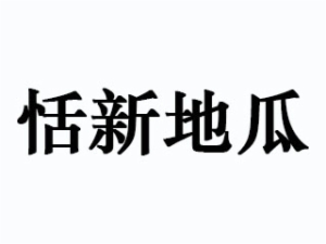 恬新地瓜加盟