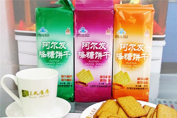 阿爾發降糖餅干加盟