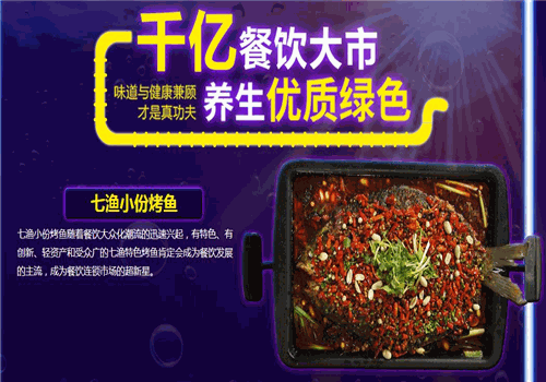 七漁小份烤魚加盟