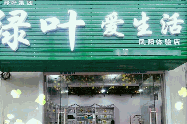 綠葉愛生活的日用品加盟