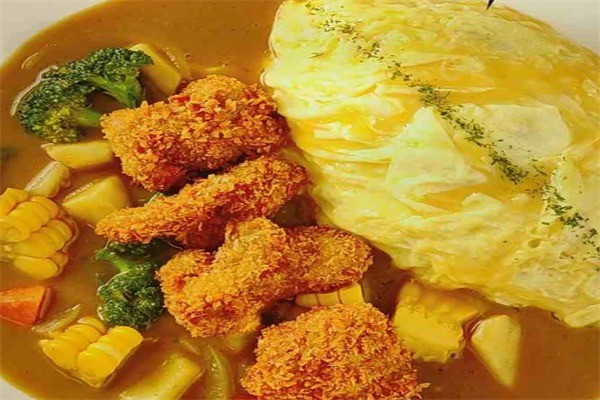 池奈咖喱蛋包飯加盟