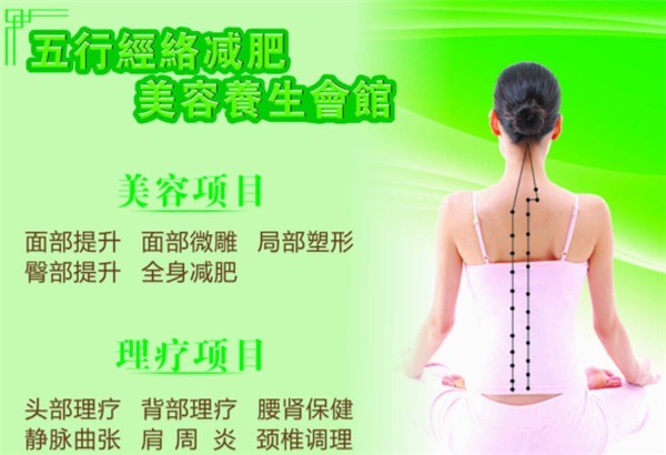 五行經絡減肥加盟