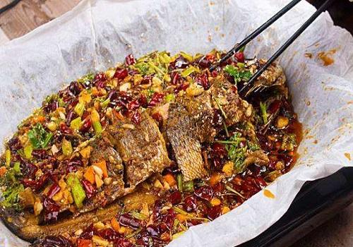 泰燒紙上烤魚