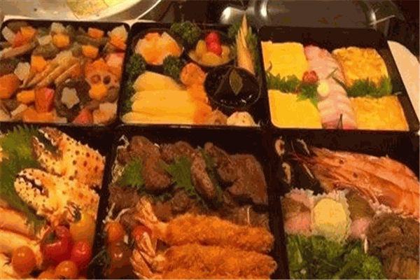 楓味の茶九宮格便當