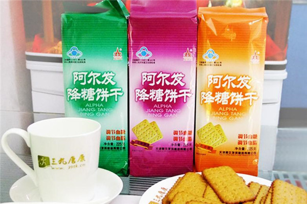阿爾發降糖餅干加盟