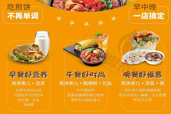攤小果煎餅