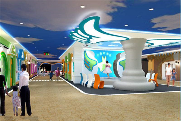 智立方互動兒童樂園加盟