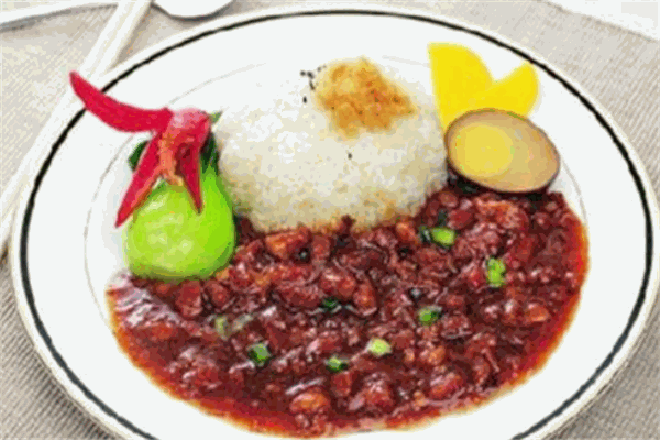 雙蓮鹵肉飯