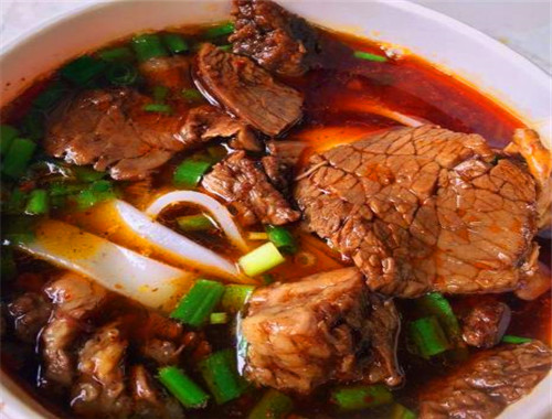 彭記牛肉粉加盟