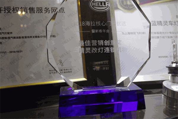 藍精靈改燈加盟