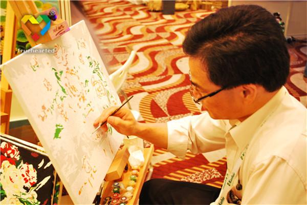 歐美風情數字油畫加盟