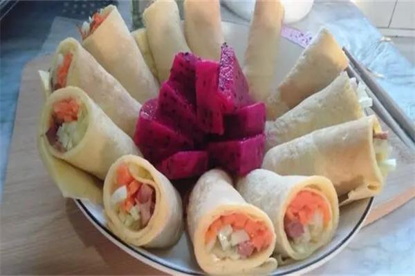 十個(gè)小卷餅加盟