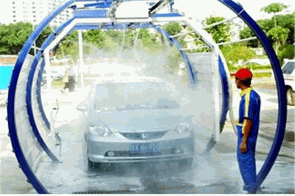 未來故事共享自助洗車機