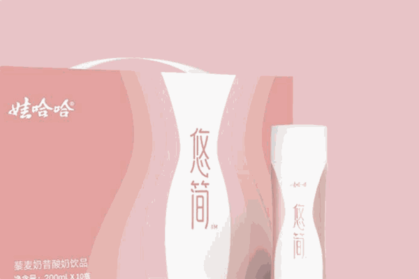 娃哈哈悠簡奶昔加盟
