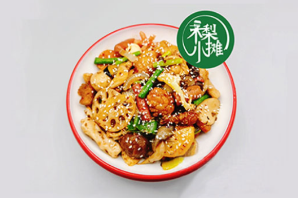 木梨小攤炸串拌餅加盟