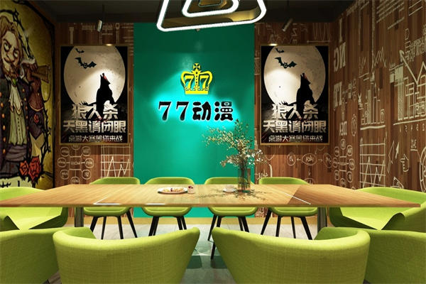 77動漫店加盟