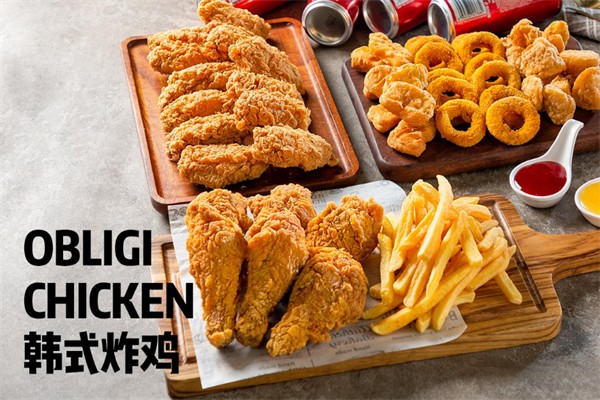 三個森的韓國炸雞