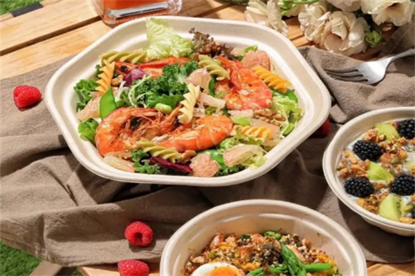 三橙七輕食沙拉
