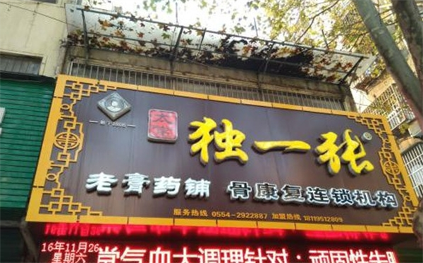獨一張老膏藥加盟