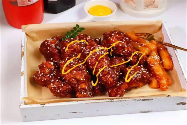 魯西西韓式醬汁炸雞